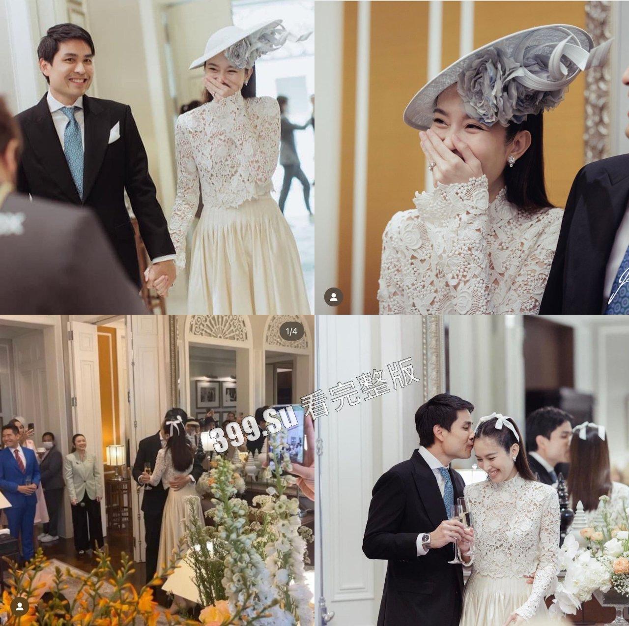 泰国最美变性人 宝儿婚后首晒合照撒糖为丈夫庆生，大婚当日曾满身黄金，激动落泪……-5