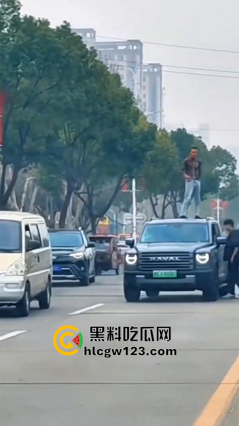 河南信阳纹身小伙，吸毒后当街疯狂砸车警车也不放过，叔叔都是见过大场面的完全不慌！-5