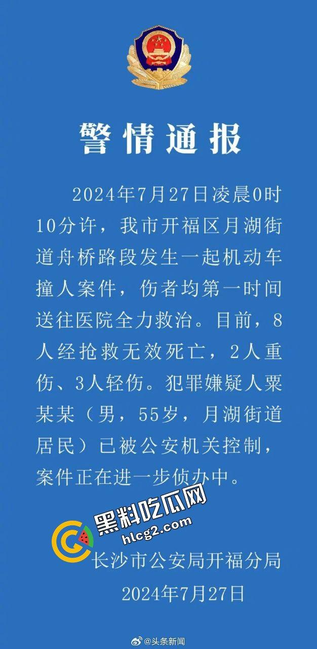 逆天事件！长沙月湖大市场一中年男子 因拆迁纠纷报复社会大街冲撞行人 致8人死亡5人受伤！-1