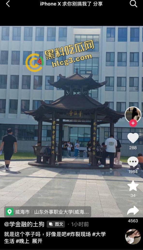 山东外事职业大学 体育生情侣夜晚凉亭激情野战做爱 抱起来猛蹬 被路人发现偷拍!-2