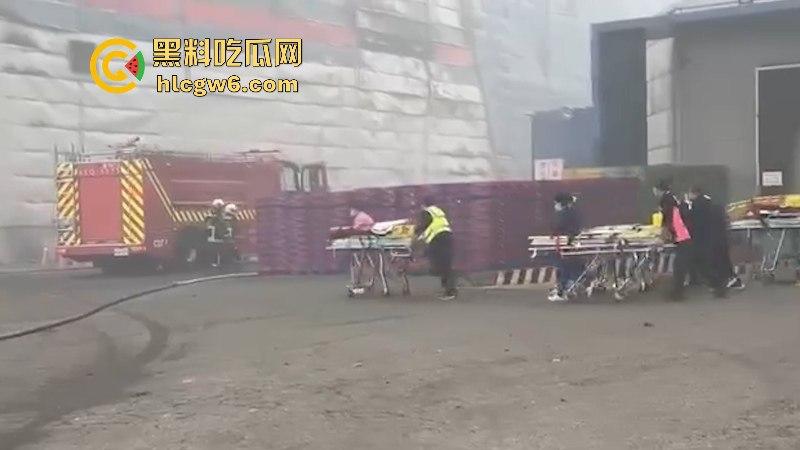 突发！台湾一超市仓库发生火灾 已致9死7伤 现场视频曝光！-1