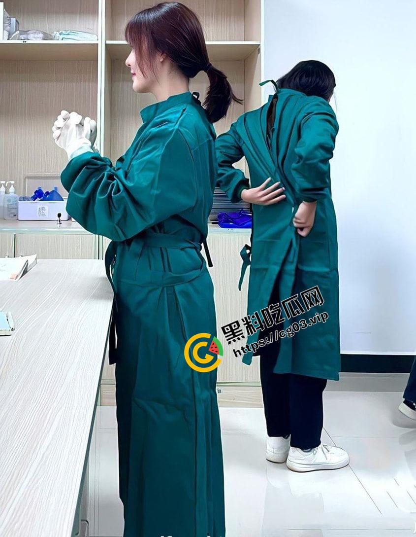 现在的小医院都这么野吗? 白衣天使 清纯护士在手术室帮病人打飞机还口交-5