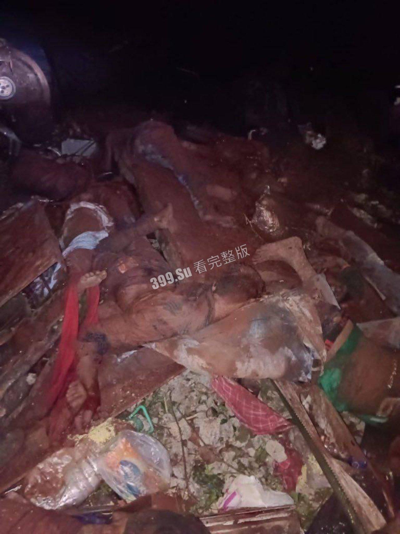 印度列车脱轨现场视频曝光，尸横遍野，尸体堆满整个仓库-2