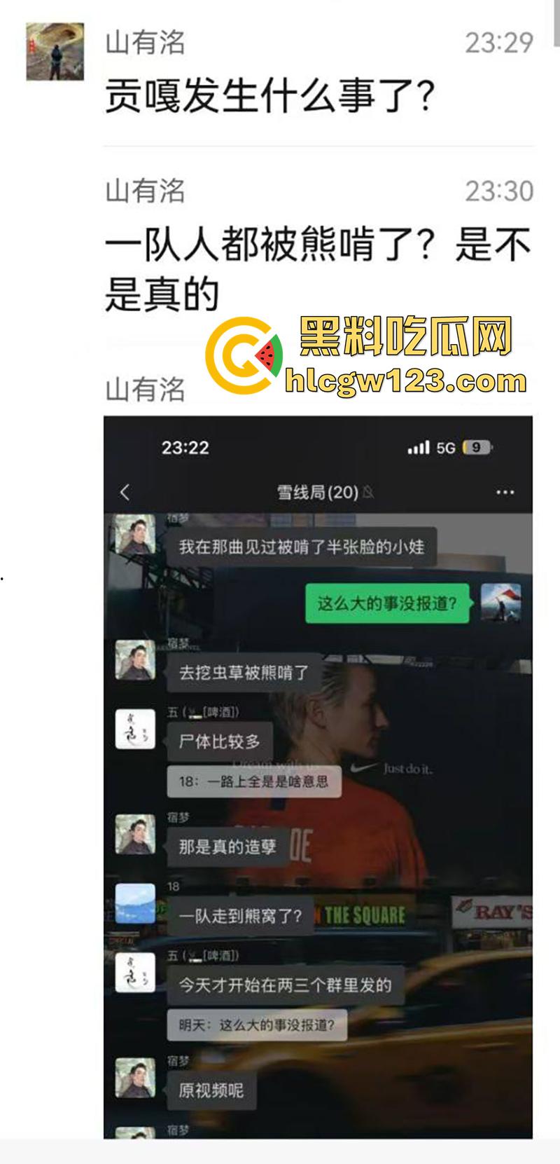 西藏贡嘎藏马熊屠杀人类,帅哥随旅行团西藏游,一行人挖虫草误入熊窝,头骨被咬碎无一生还!-1