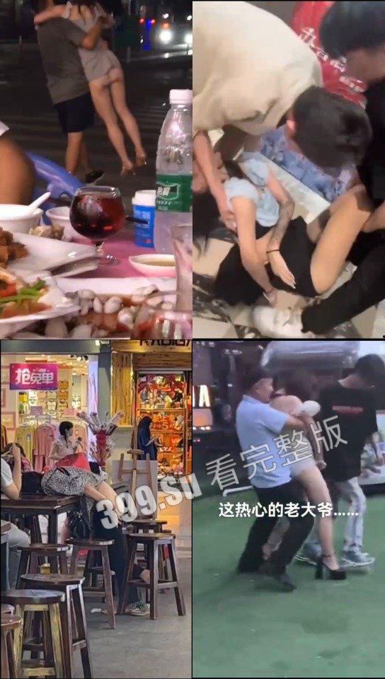 喝醉的小仙女 像个硅胶娃娃任人摆布  简直丑态百出  被人捡尸了也不知 合集 （二）-4