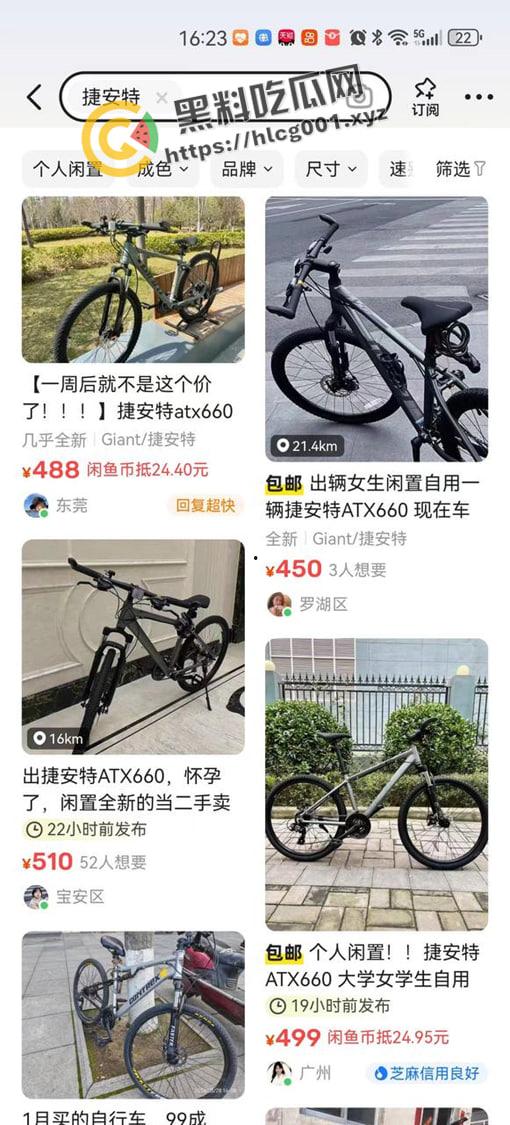 咸鱼新玩法！约炮新黑话 捷安特自行车成小姐新代言词 网友亲试成功 这下不得不下载咸鱼了-1