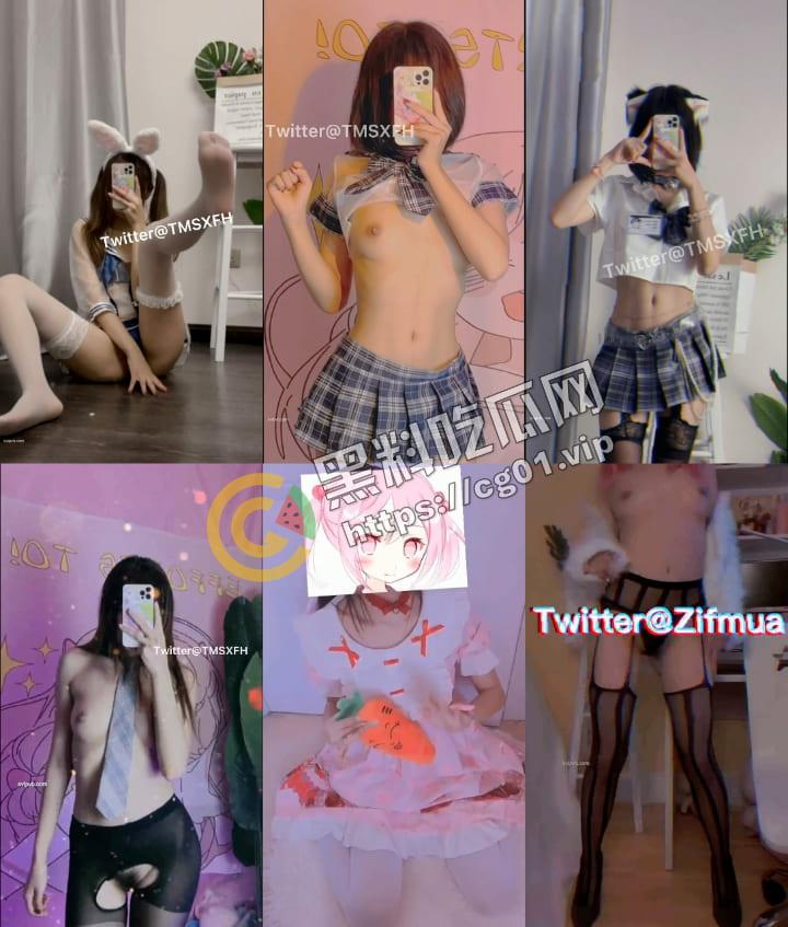 推特 最勤劳的福利姬 #小仙云儿 超燃抖音风变装卡点裸舞 纯欲细腰长腿（全网最全合集 第三弹 70V）-7