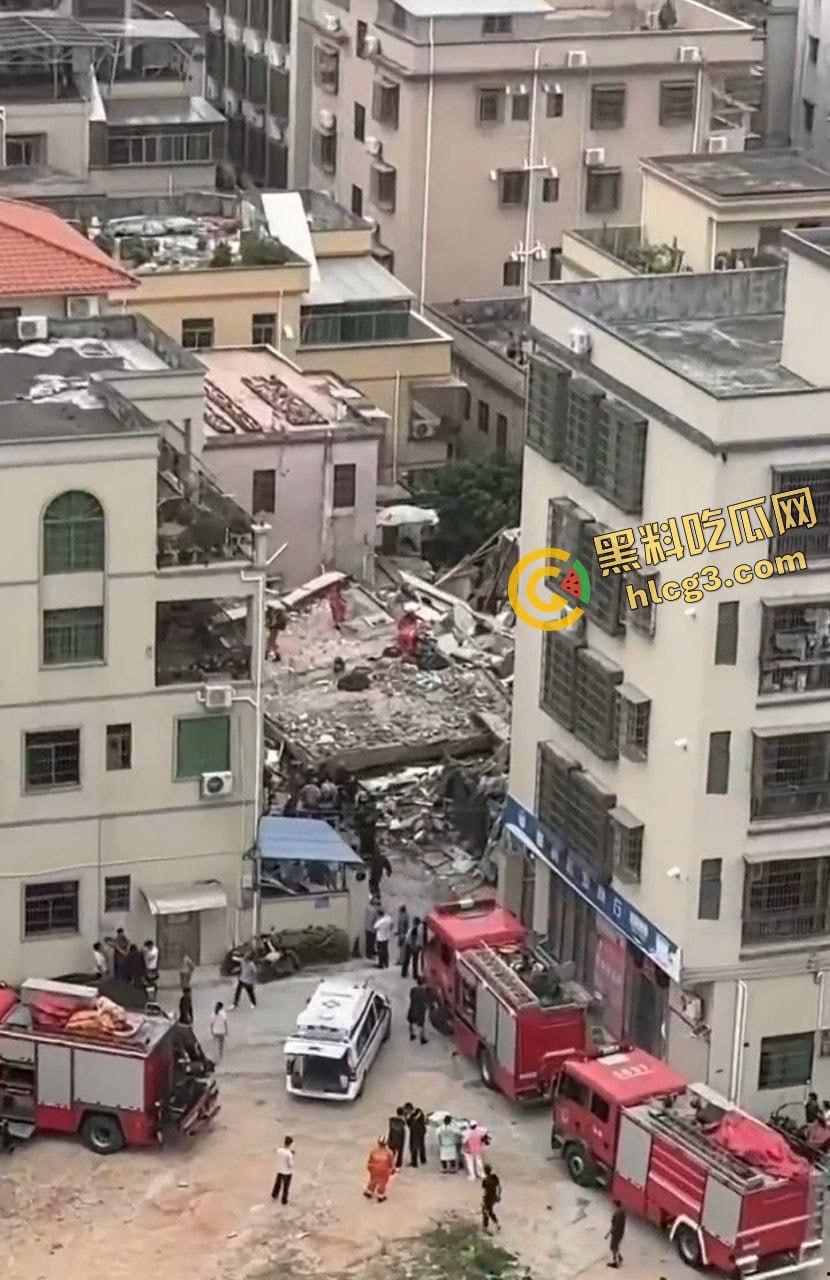 珠海斗门区 一居民楼发生爆炸倒塌 系煤气泄露燃爆 致1人受伤 3人死亡！-5