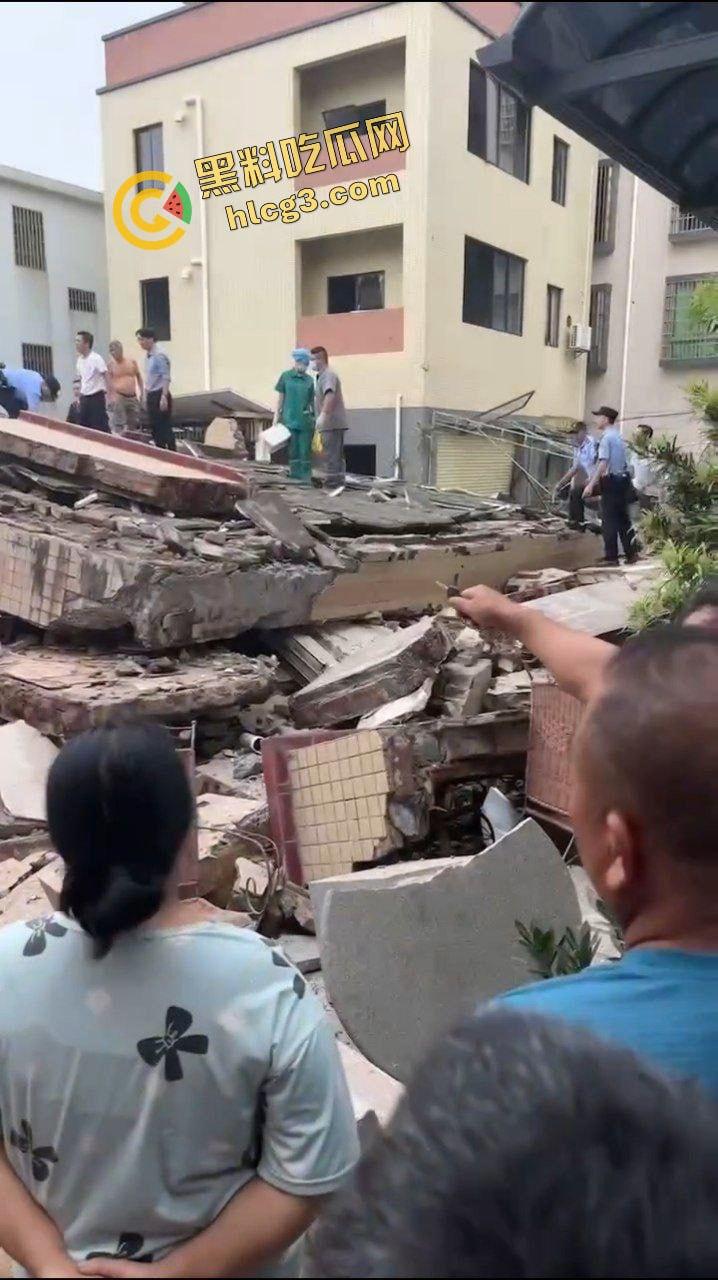 珠海斗门区 一居民楼发生爆炸倒塌 系煤气泄露燃爆 致1人受伤 3人死亡！-6