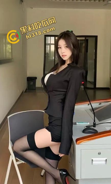 小学女教师讲台自慰，真空大黑逼插笔作妖，手都捏麻了还舍不得停，学生作业还没改完自己先高潮！-5