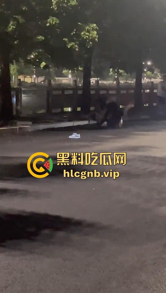 广西两精神小伙为爱街头打架,鞋子都飞了!旁边还有人敲锣打鼓助威!-7