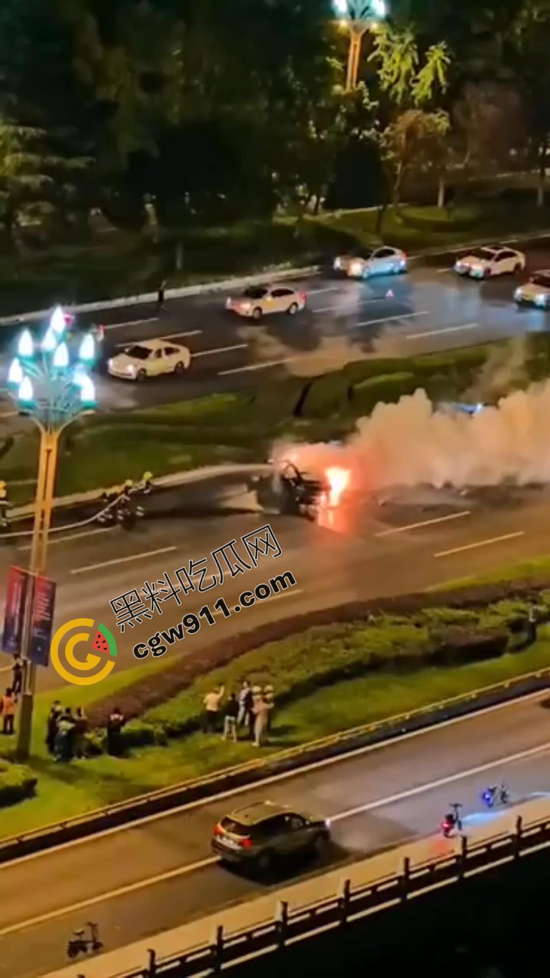 成都天府大道惊魂夜：醉酒小米SU7车主酒驾撞绿化带，瞬间火光冲天，车主活活烧死，雷军粉丝掉粉29万-7