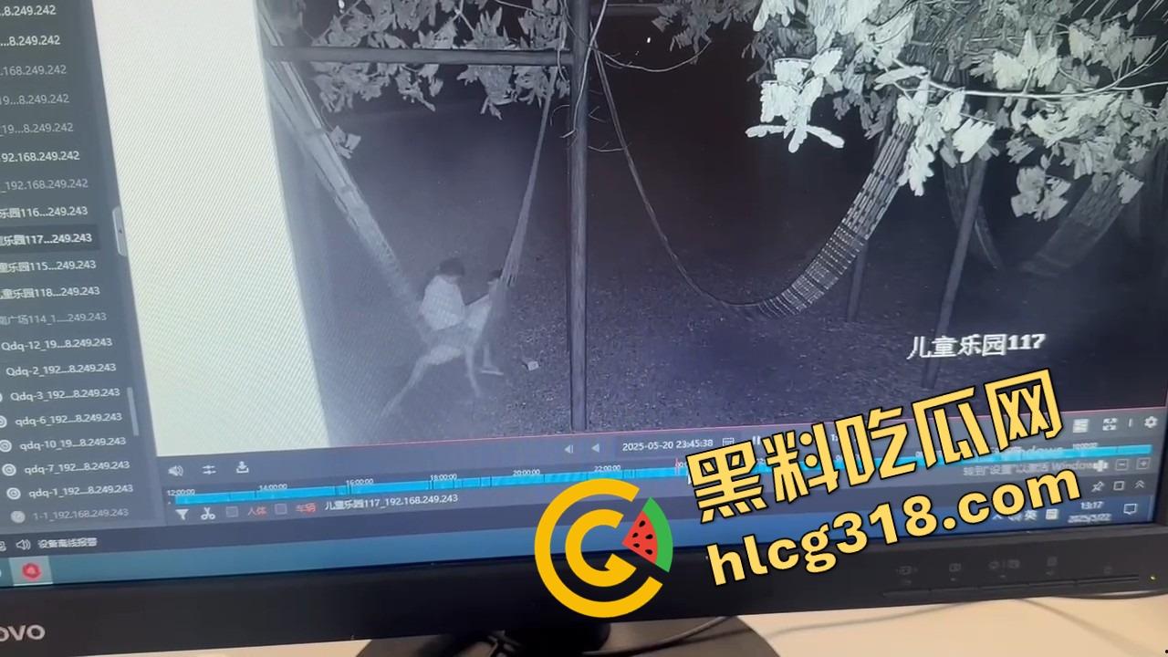 牛逼情侣把儿童乐园当野鸡窝,俩人操得像荡秋千,年轻人技艺高超做爱,监控也是录得一清二楚!-8