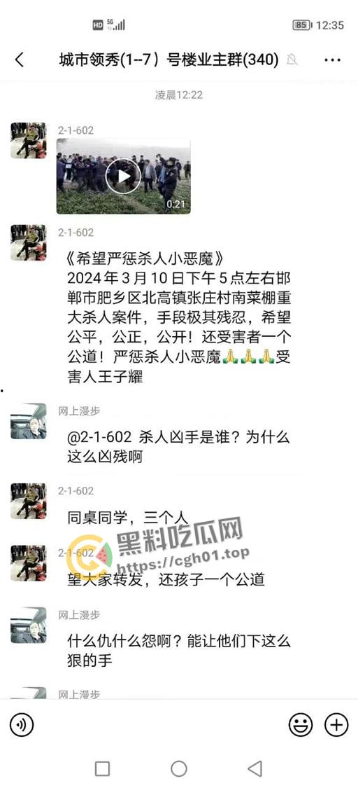 热瓜速递！邯郸肥乡【王子耀】被三名初中生残杀埋尸 案发细节以及凶手照片曝光 被村民追着打-1