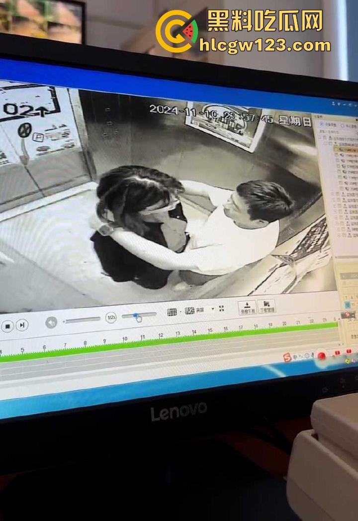 浙江嘉兴桐乡西郊庄园偷情狗男女 杨若菲爸爸和倪泽屹妈妈电梯激情缠绵 偷情性爱视频被男方老婆曝光！-6