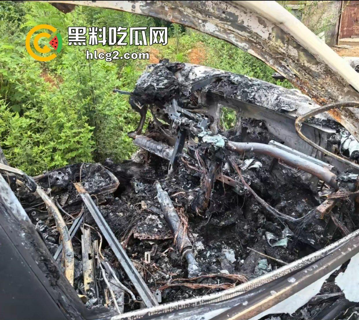 四川成都宝马新能源电车自燃事件!男子超速撞上安全岛 车毁人亡 瞬间火葬当场!-10