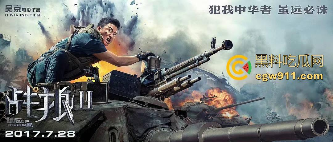动作影视巨星【吴京】经典之作《战狼2》强势来袭!一部占了天时地利的成功的合格商业片。-1