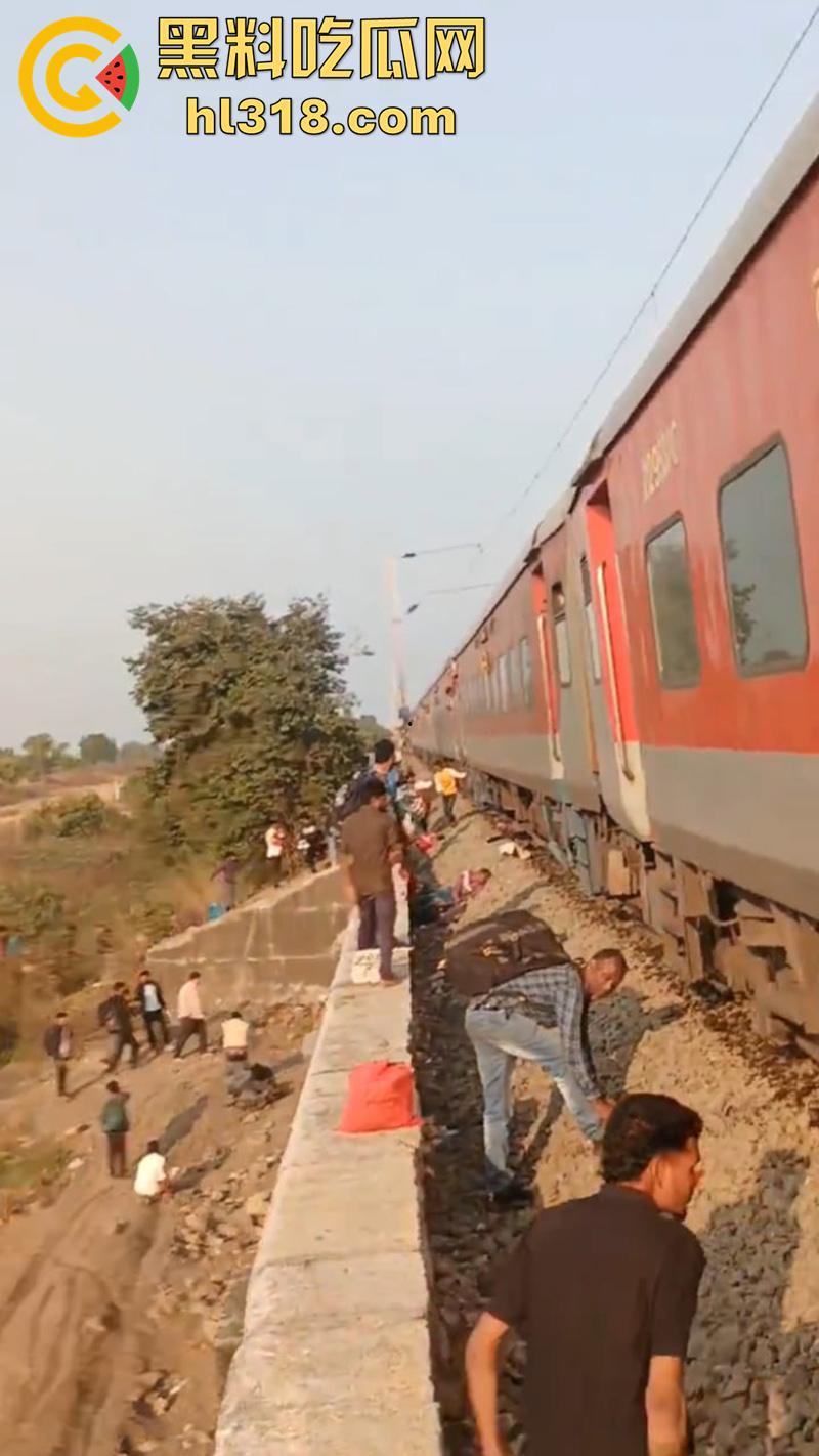 印度谣言造成大祸，大聪明编造车厢着火谣言，导致气氛混乱多人跳车逃生，被疾驰而来的火车撞死！-6