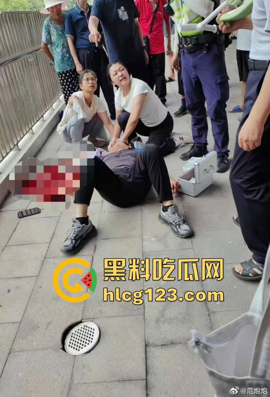 家长进校门与保安爆发冲突,叉杆怒砸头!深圳学校保安情绪失控惹大祸!-9