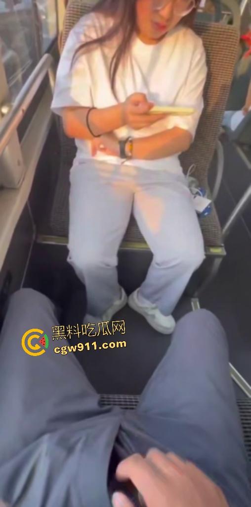 公交车惊现变态!露鸟大神对眼镜妹亮巨屌,她假装看手机实则偷录淫视频,晚上自慰有素材咯!-8
