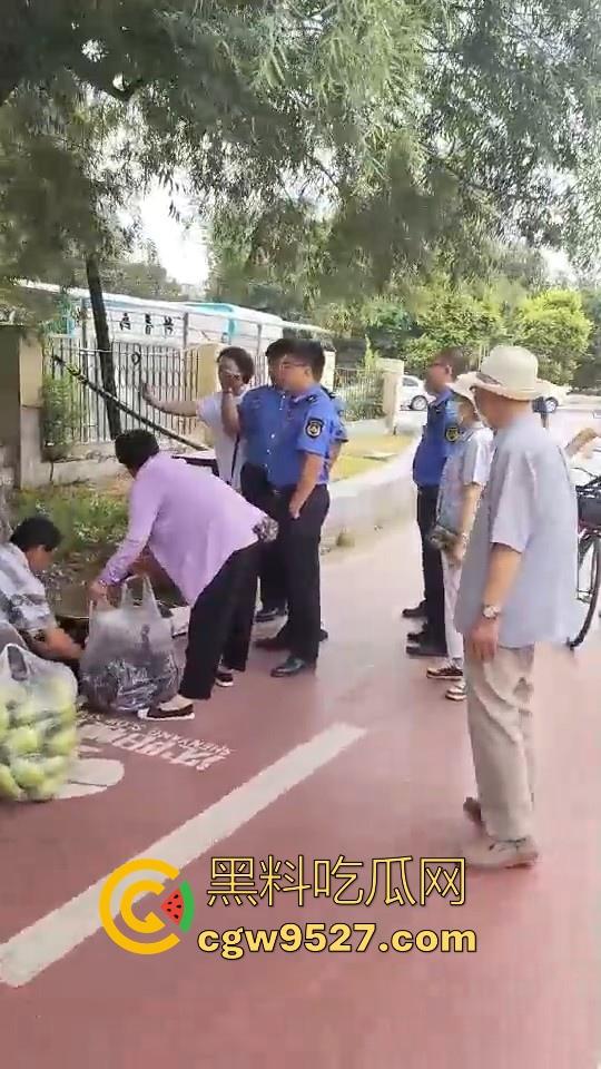 黑龙江城管不讲道理执法,跟买菜小摊贩说两句就上头,牛逼到不行,给个书记他做那不得起飞了!-6