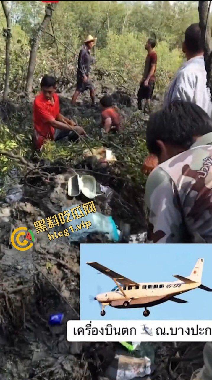 泰国坠机空难事件!于泰国北柳府坠毁 9人全部死亡 有5人为中国人!-5