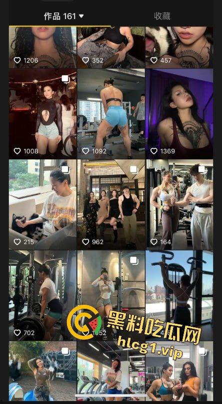 抖音万粉健身纹身博主ALinn火辣上线!露脸后入啪啪,巨臀健身反差婊满足你最狂野的幻想-8