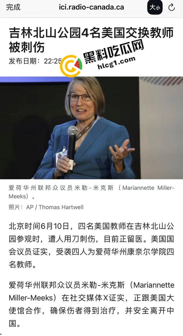 吉林四名外国教师公园参观被刺杀 凶手仍流落在外 现场血腥视频流出-5