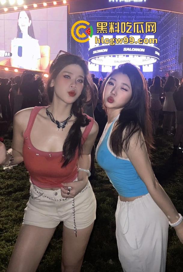 海口电音节小仙女玩得真花，乳贴当衣服半裸晃奶，这是货比三家，方便海王们精挑细选精准下单？-3