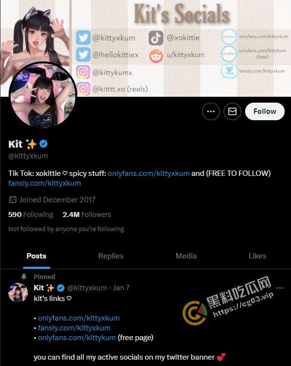 推特OF 两百四十w粉丝网黄【KittyXkum】 最新付费福利合集 火影忍者 玛奇朵 辉夜大小姐cos （二）-1