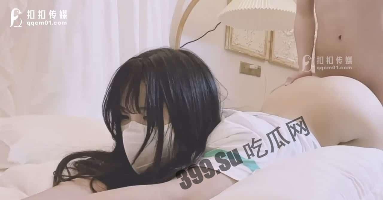 #扣扣传媒 校花极美少女 #小敏儿 酒后色诱学弟 超嫩白虎自动榨汁-4