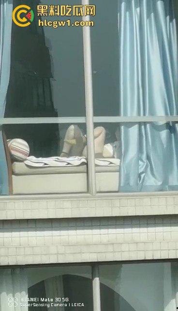 瓜友用华为手机偷拍邻居女孩看毛片自嗨！真TM清晰，以后干这事还是把窗帘拉上！这波偷拍真遥遥领先！-3