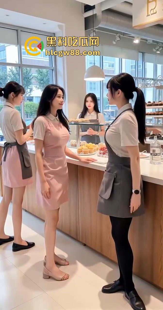 空姐不一定在飞机上，也可能在好利来！约啪好利来极品女店员【秦舒怡】 反差母狗无套输出 很有撸点！-3