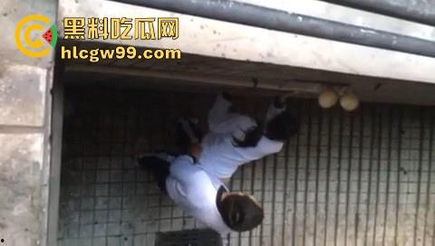 东莞第一中学高三学生校园偷偷做爱，直接在楼道里抬起就是干，主打一个刺激！-9