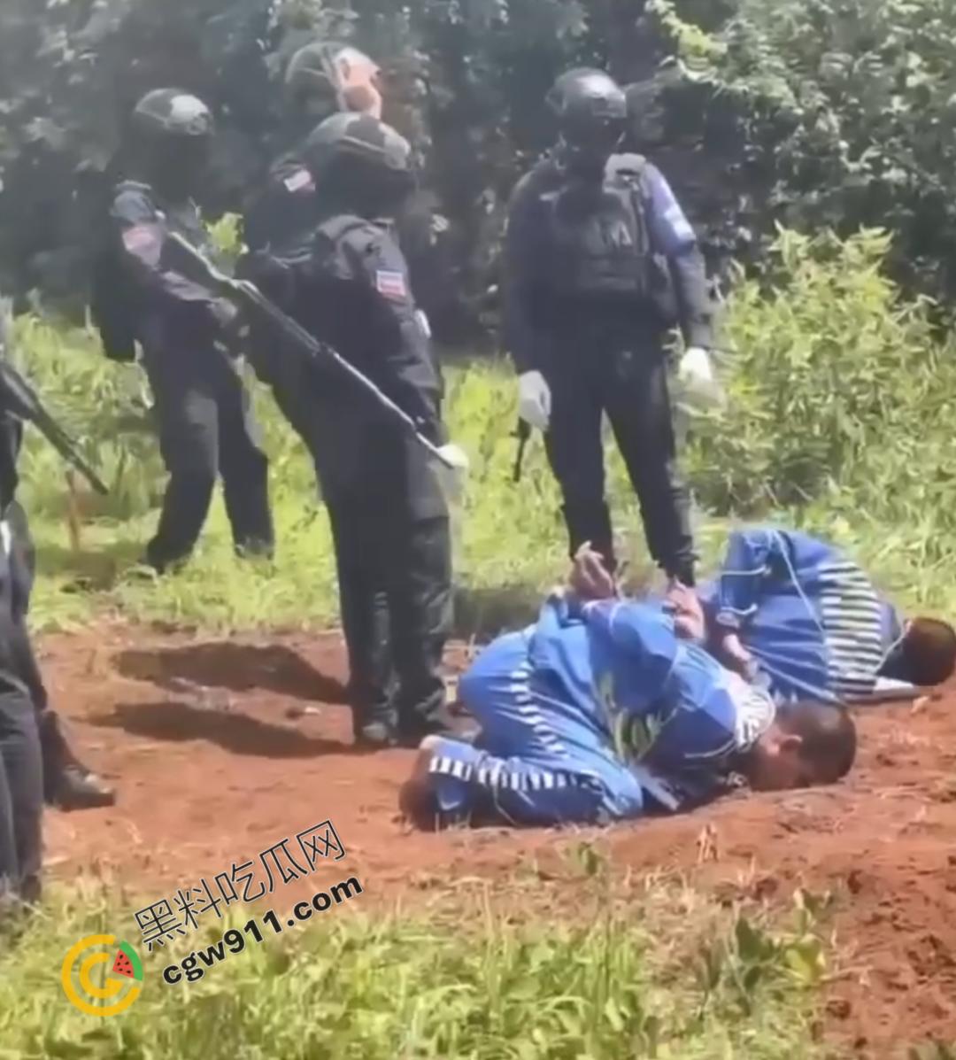 缅甸木邦枪决现场视频流出！枪声轰鸣，血流成河，七命赴死，凄惨一幕惊心动魄-7