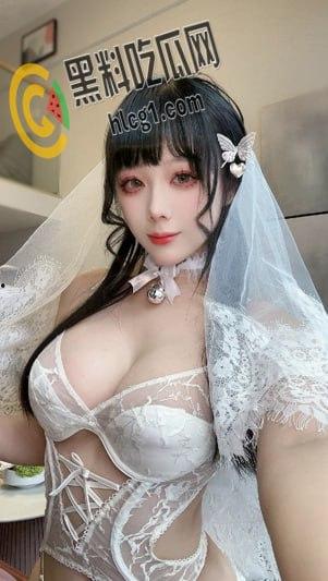 推特极品巨乳福利姬 九言 最新土豪重金定制 花嫁诱惑写真 美腿酥胸视觉盛宴享受 这身材太顶了-1