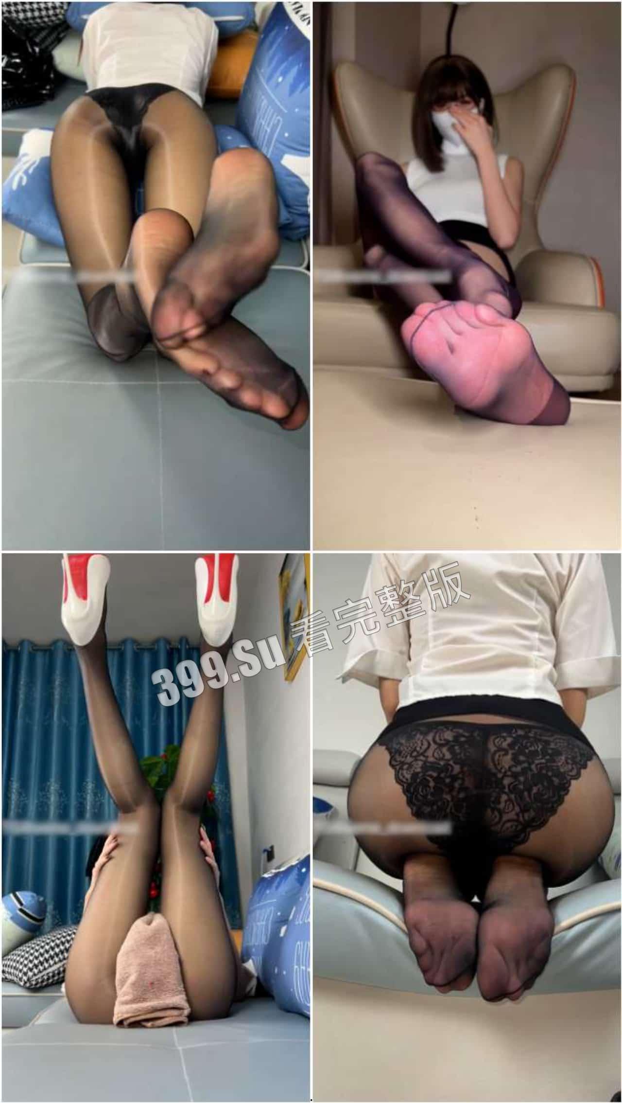 抖音20+W粉 白龙猫女  160多部微密圈视频合集（全网最全）  足控丝袜爱好者必看-14