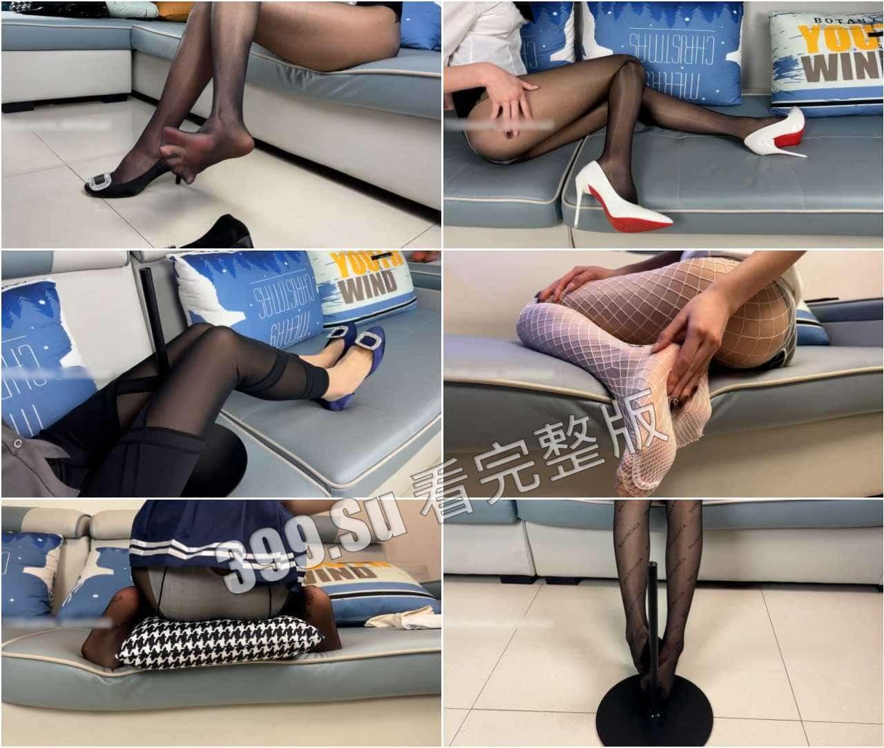 抖音20+W粉 白龙猫女  160多部微密圈视频合集（全网最全）  足控丝袜爱好者必看-20