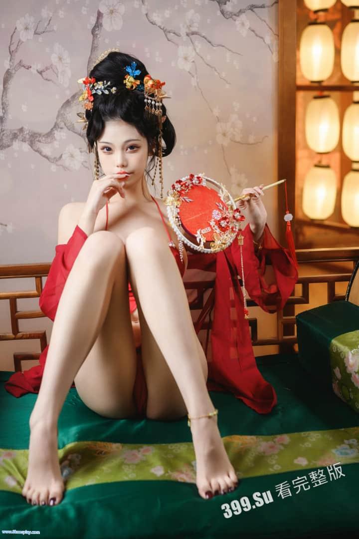 推特微博 #蜜汁貓裘 作品 「唐宮夜宴」生动地展现了唐朝独有的美学风范！（61p+1v 私拍完整版）-10