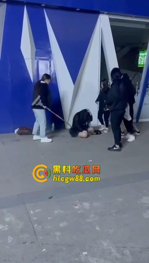 哈尔滨精神小伙大战精神小妹，化最丑的妆打最狠的架，地上全是血，社会摇直接进化成血战街头！-10