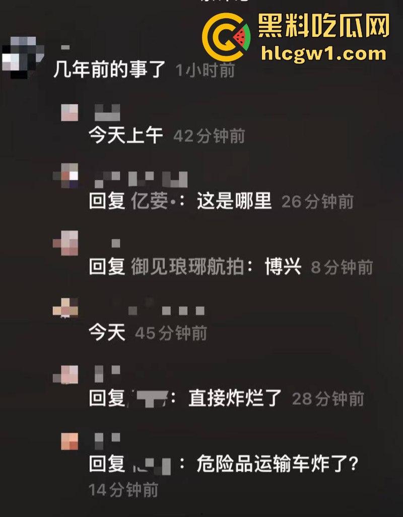 山东滨州一油罐车当街爆炸 肠子脑浆散落一地 人都炸烂了 现场无码视频流出 血腥慎入-1