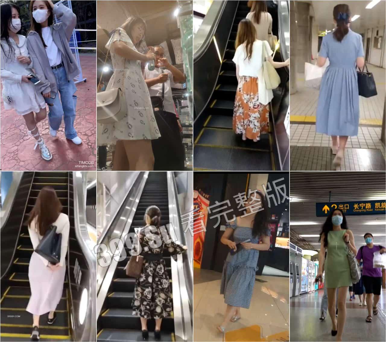 #偷拍 #抄底 无孔不入  当今色友真的是艺高人胆大-1