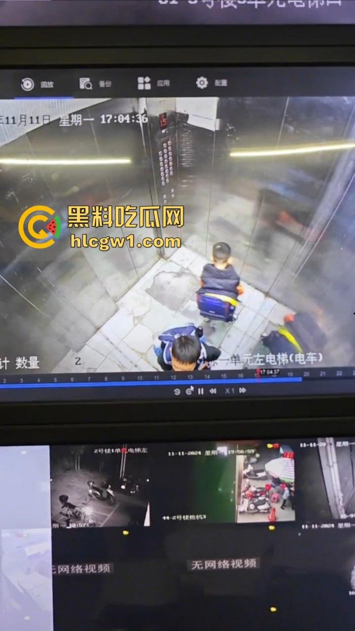 广西梧州平浪小区两个小屁孩半年电梯里撒尿，有娘生没娘教，家里是养牲口吗？-2