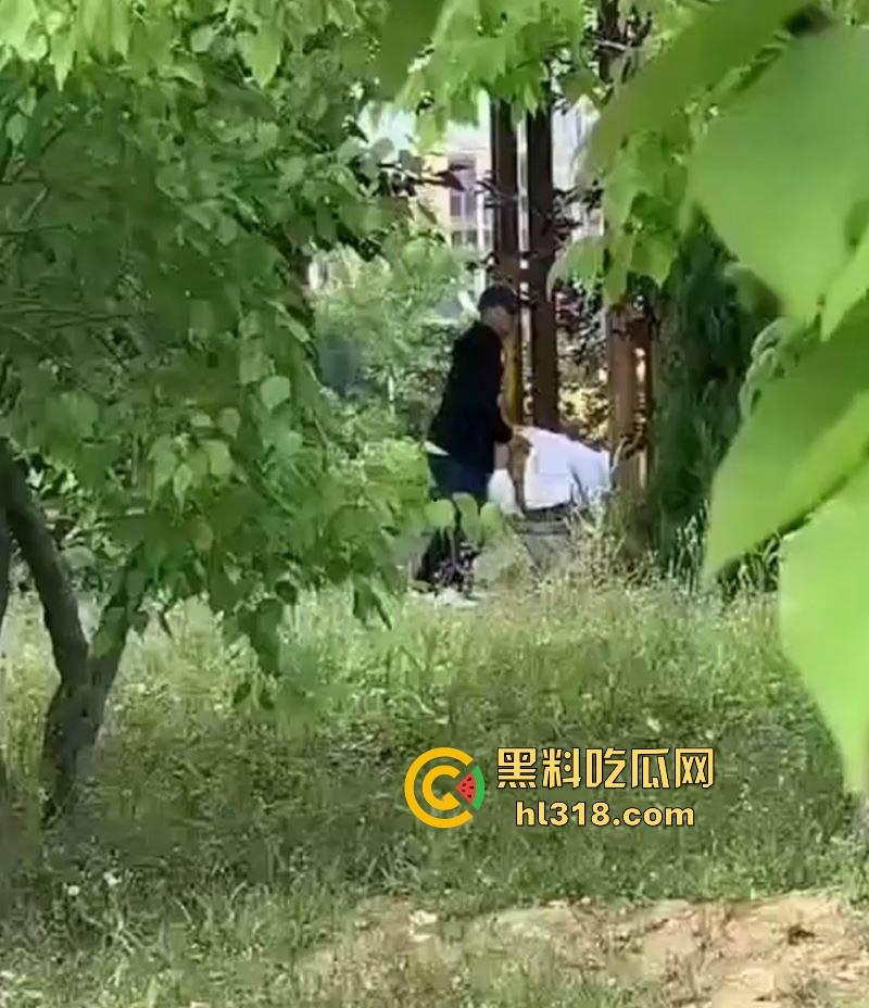 万物复苏的春季，野外偷拍捕捉中年夫妻野战火辣现场！ 男主吃力后入，美女翘臀迎合臀肉颤抖，淫靡至极！-5