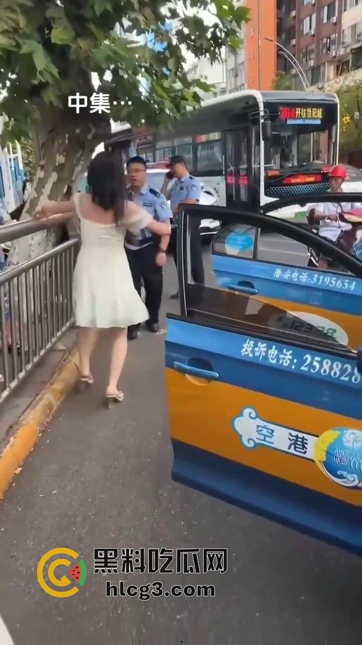 醉酒女在四川泸州的疯狂暴走：出租车司机和警察双重袭击，最终被送派出所的完整经过！-3