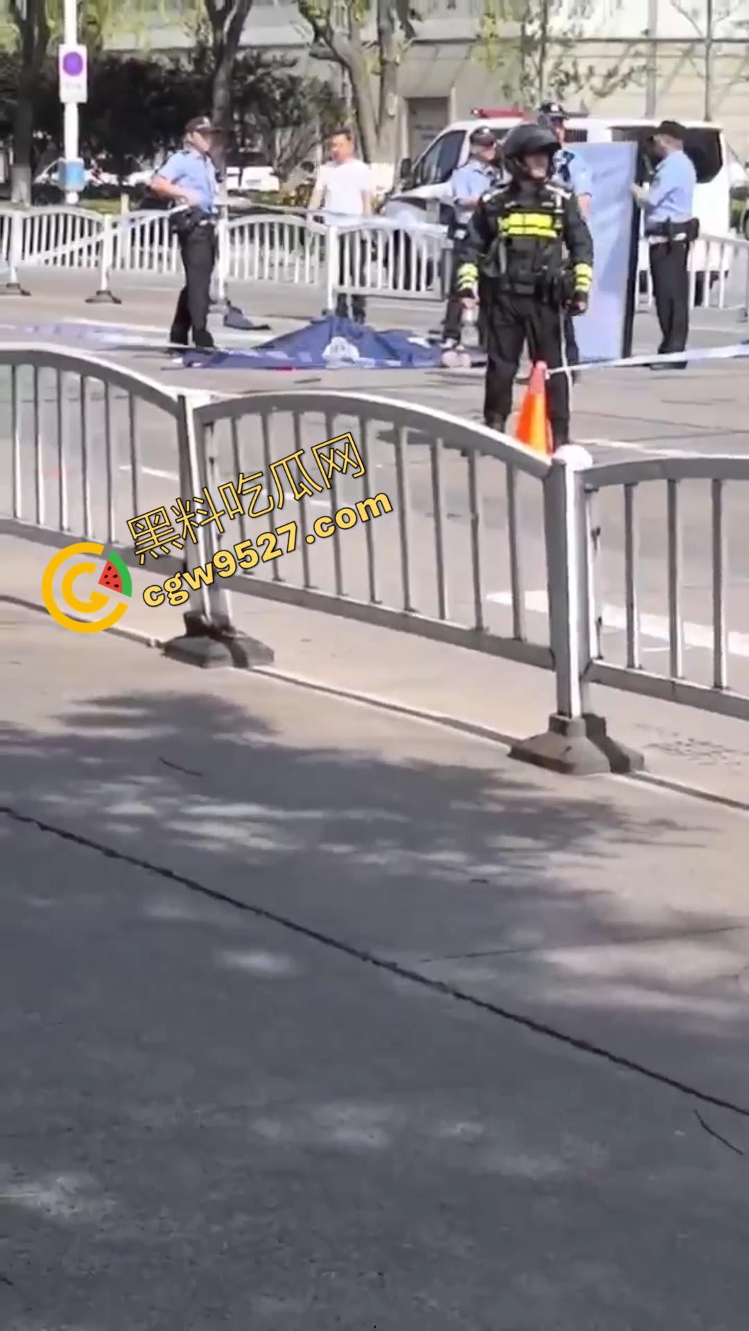 海宁街头惊现杀人割头恐怖画面！凶手带着手套十分专业当众杀人，现场血流一地，受害人当场死亡-7